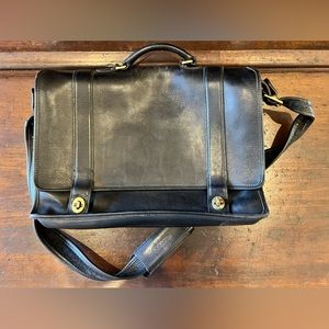 COACH 5274 ESSEX Briefcase Laptop Book Messenger Travel Bag.